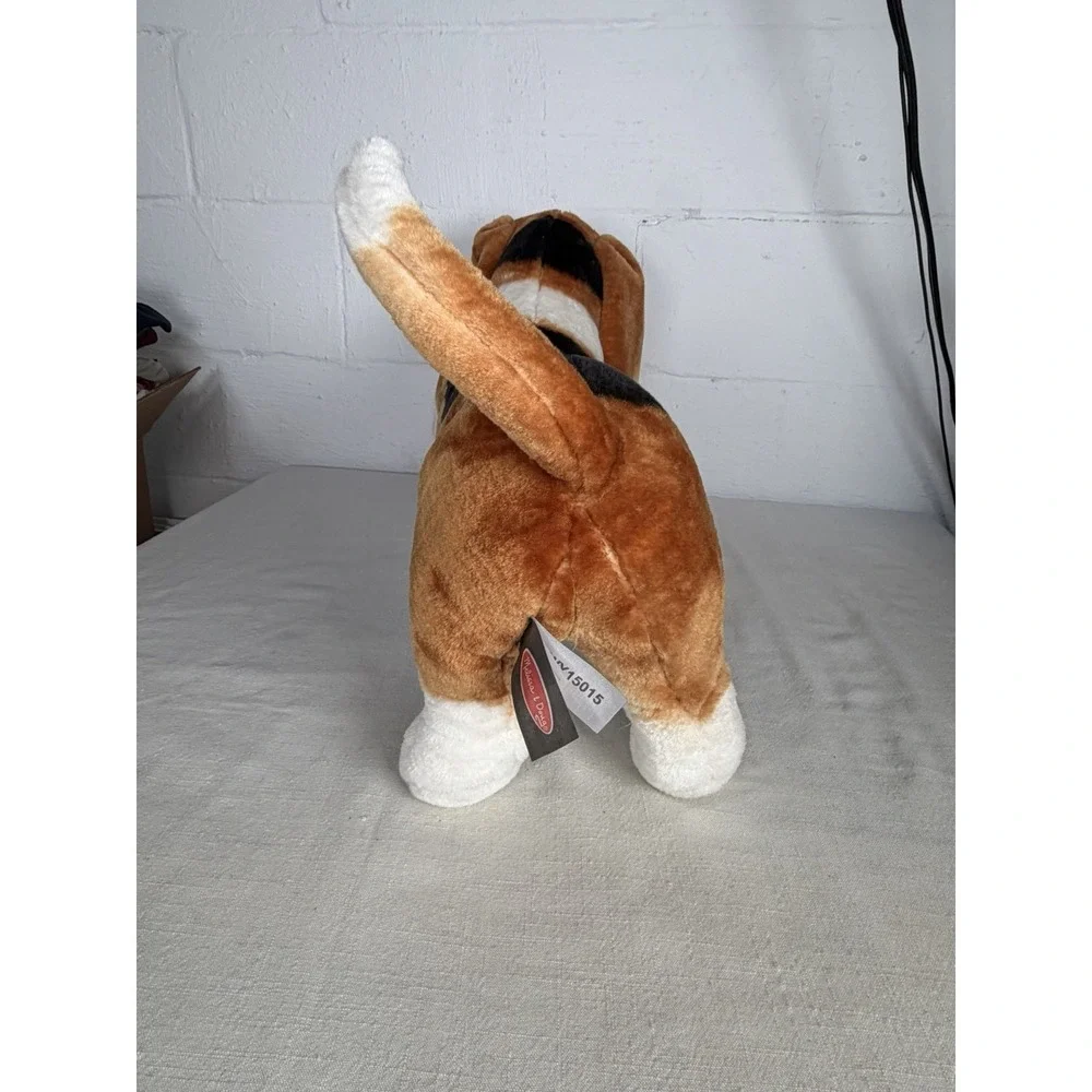 Melissa & Doug Basset Hound Plush Dog Stuffed Animal Floppy Ears Realistic Toy